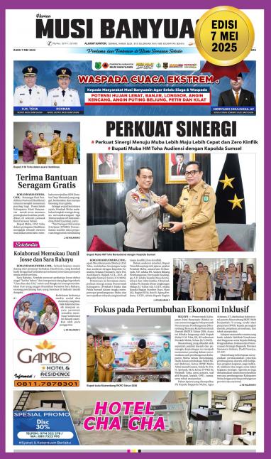 Koran Harian Musi Banyuasin 7 Mei 2025