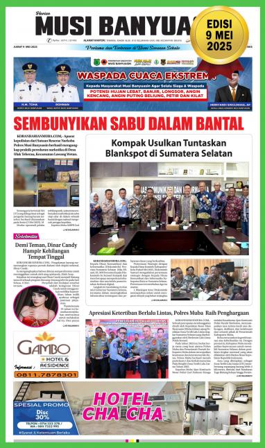 Koran Harian Musi Banyuasin 9 Mei 2025