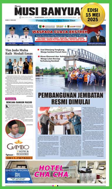 Koran Harian Musi Banyuasin 15 Mei 2025