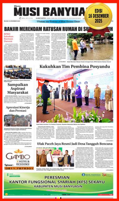 Koran Harian Musi Banyuasin 16 Desember 2025