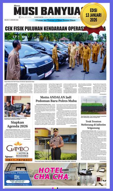 Koran Harian Musi Banyuasin 13 Januari 2026