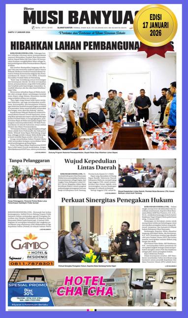 Koran Harian Musi Banyuasin 17 Januari 2026