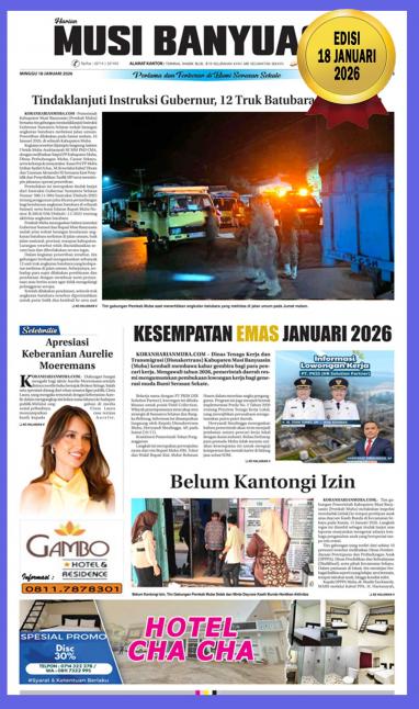 Koran Harian Musi Banyuasin 18 Januari 2026