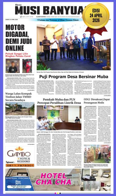 Koran Harian Musi Banyuasin 24 April 2026