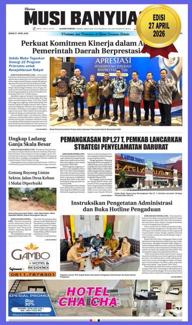 Koran Harian Musi Banyuasin 27 April 2026