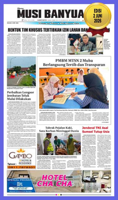 Koran Harian Musi Banyuasin 2 Juni 2026