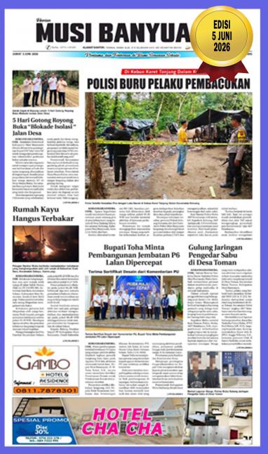 Koran Harian Musi Banyuasin 5 Juni 2026