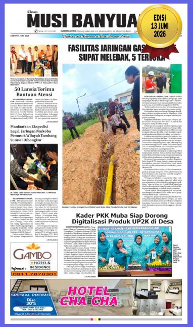 Koran Harian Musi Banyuasin 13 Juni 2026