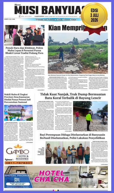Koran Harian Musi Banyuasin 3 Juli 2026