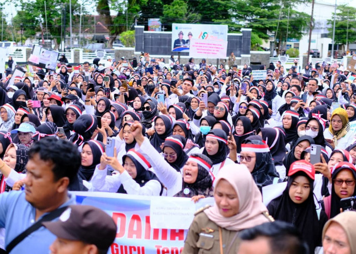 Bupati Muba Terima Aksi Damai Guru Swasta, Bahas Solusi Tunjangan dan Peluang PPPK