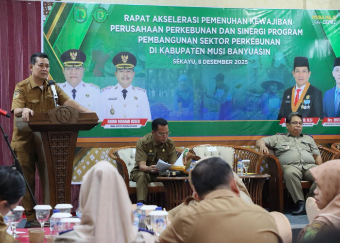  Akselerasi Kewajiban Perkebunan, Pemkab Muba Perkuat Harmonisasi dengan Perusahaan
