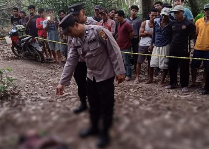 Pembunuh Petani di Kebun Desa Mangan Jaya Ditangkap Kurang dari 24 Jam  