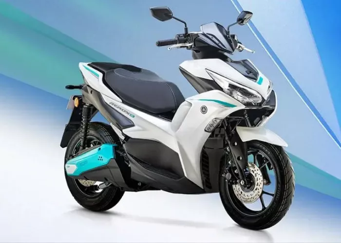 Motor Listrik Yamaha Aerox-e Meluncur! Desain Sporty, Turbo Mode dan Fitur Premium Lengkap