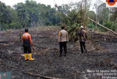 Kolaborasi Langit dan Darat: Muba Tanggap Karhutla