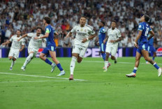 Mbappe Borong Dua Gol, Real Madrid Taklukkan Marseille 2-1 Meski Main 10 Pemain