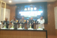 Polres Muba Menghancurkan Narkotika Jenis Sabu-Sabu Senilai Ratusan Juta dengan di Blender