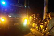 Polsek Lais Intensifkan Patroli Tanggapi Isu Teror Pecah Kaca Mobil