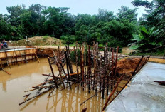 Pembangunan Jembatan Desa Mulyo Rejo Capai 30 Persen, Ditargetkan Selesai Akhir Tahun