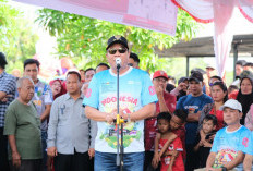 Meriahnya HUT RI ke-80 di Muba, Bupati Toha Berikan Hadiah Tambahan Panjat Pinang