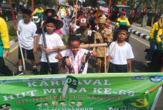 Bak Lautan Manusia, Masyarakat Muba Padati Sepanjang Kolonel Wahid Udin Saksikan Carnaval 2024 