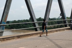 Ironi Jembatan Muara Rawas, Jadi Sasaran Aksi Vandalisme, Pengendara Komentar Begini?