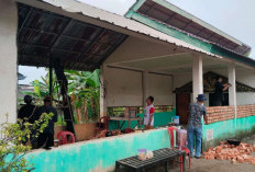 Swadaya Murni Warga Begadang Jaya Rehab Posyandu Rp50 Juta