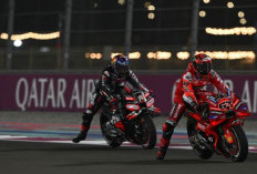 Sprint MotoGP Qatar, Pecco Bagnaia Kesulitan, Hanya Finis ke-8 di Lusail