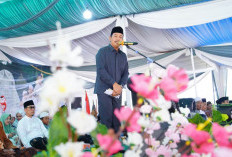 Wabup Muba Hadiri Haul dan Tasyakuran  di Tungkal Jaya