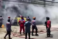 Toko Baju dan Kafe di Palembang Hangus Terbakar, Diduga Akibat Kompor Lupa Dimatikan