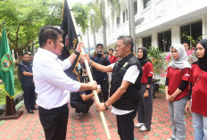 Herman Deru Lepas Kontingen Anggar ke Kejurnas Sulteng, Targetkan 9 Medali dan Tekankan 'Menang Secara Sportif