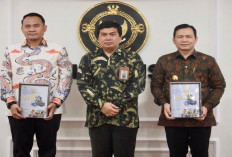 Pj Gubernur Sumsel Terima LHP Kinerja Pengelolaan APBD 2023-2024 dari BPK RI 