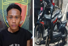 Polsek  Babat Supat Ringkus Pencuri Motor Listrik Buronan Lima Bulan