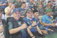  Kakan Kemenag Muba Kobarkan Semangat Sportivitas ASN di Pornas Korpri XVII Palembang