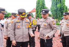 Cegah Penyalahgunaan Senjata Api, Polres Muba Lakukan Pemeriksaan dan Pengecekan Senpi Dinas 