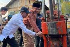 Proyek Jalan Antiamblas di Gandus Dimulai, Gubernur dan Wali Kota Tinjau Langsung
