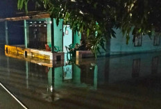 14 Rumah di Desa Dharma Sakti Musi Rawas Terendam Banjir Hingga Satu Meter