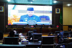 Fraksi-fraksi DPRD Muba Sampaikan Pendapat Terkait Raperda Inisiatif Pj Bupati Muba 