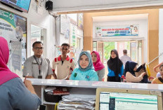 Plt Kadinkes Muba Tinjau Pelayanan dan Tata Ruang Puskesmas Lumpatan