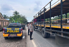 Banjir di Jalintim Tungkal Jaya Surut, Arus Lalu Lintas Berangsur Normal