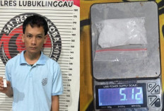 Diupah Rp500 Ribu, Pemuda Lubuk Linggau Nekat Jadi Kurir Sabu