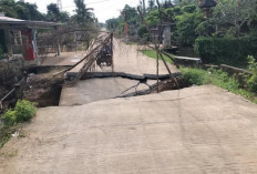 Dampak Erosi, Jalur Utama Kabupaten di Burnai Jaya Lumpuh Total
