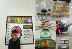 Polisi Gagalkan Peredaran 10.000 Butir Ekstasi di Ogan Ilir