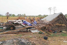 Angin Kencang Melanda Tiga Desa di Kabupaten Ogan Ilir: 26 Rumah Rusak Akibat Hujan Disertai Angin Kencang