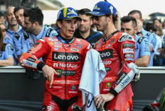 Bos Ducati Waspadai Persaingan Panas Marc Marquez vs Pecco Bagnaia