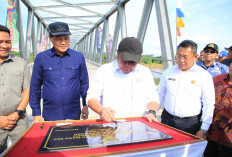Jembatan Air Lematang Diresmikan, Herman Deru Dorong Konektivitas dan Produktivitas Warga Muara Enim