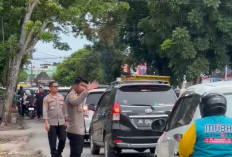 Aksi Cepat Kapolres Muba Urai Macet Parah Akibat Antrean SPBU