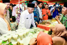 Pj Bupati Apriyadi Buka Pasar Beduk, Spot Baru Dongkrak UMKM di Muba