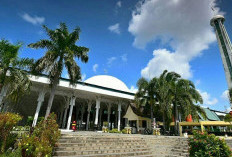 Masjid Agung Al-Falah, Ikon Religius Jambi yang Dijuluki Masjid Seribu Tiang
