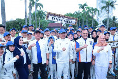 Kontingen Sumsel Dilepas, Gubernur Herman Deru Tekankan Sportivitas dan Nilai ASN di PORNAS XVII