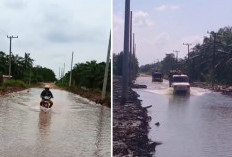 Terjebak Banjir, Akses Utama ke Tenggulang Raya Babat Supat Belum Bisa Dilalui